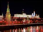 Ночной вид на кремль